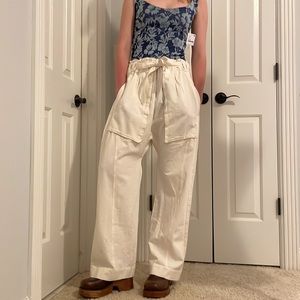 Free People linen Pants Small